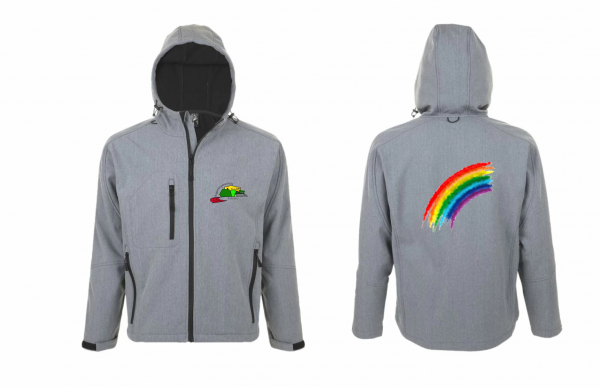 Regenbogenschule Softshell Jacke