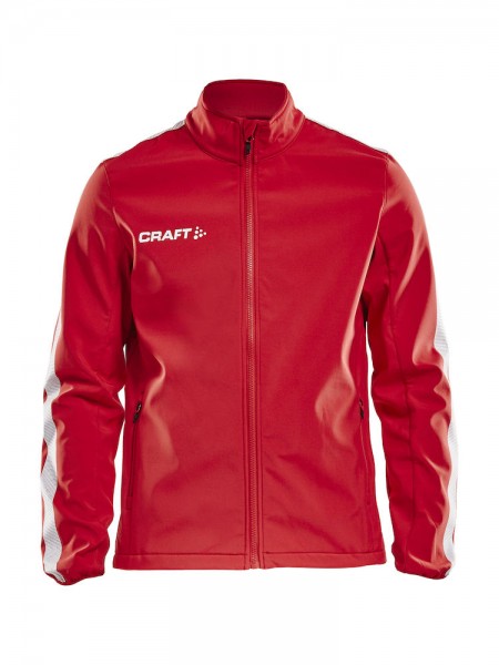 NW Craft PC SOFTSHELL JACKET M bright red