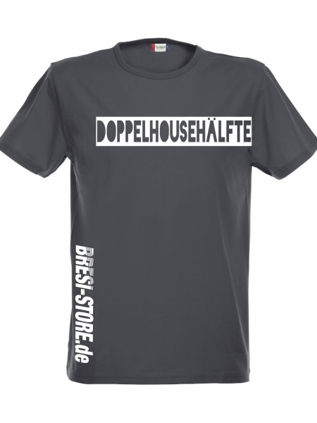 "Doppelhousehälfte" Premium T-Shirt schwarz