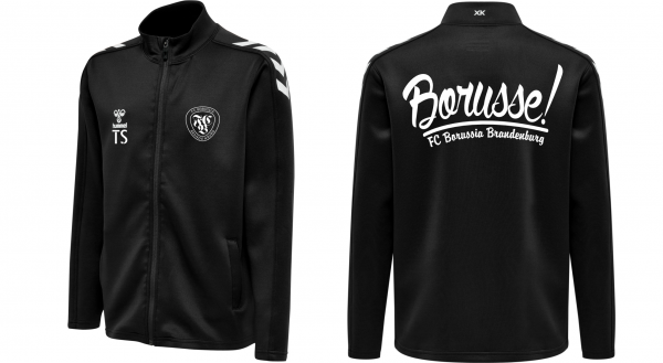 Borussia hmlCORE XK POLY ZIP SWEAT