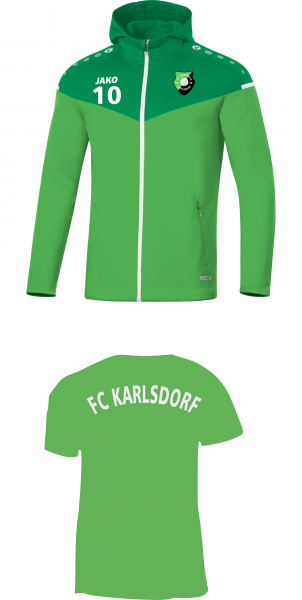 FC Karlsdorf Kapuzenjacke Champ 2.0