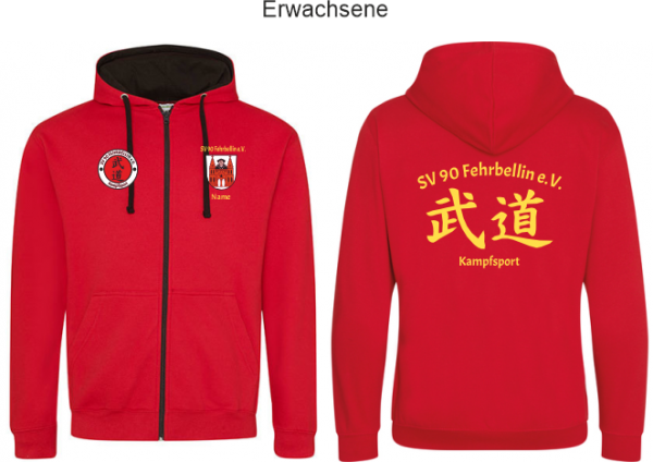 SV 90 Fehrbellin Kampfsport Zip Hoodie