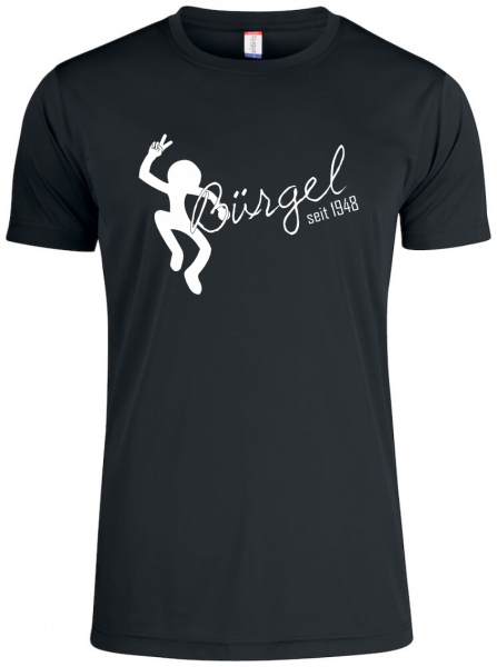 Bürgel Sportshirt schwarz