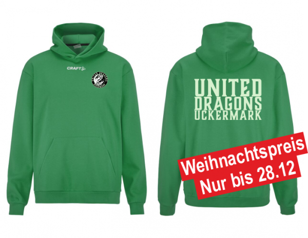 United Dragons Hoodie grün