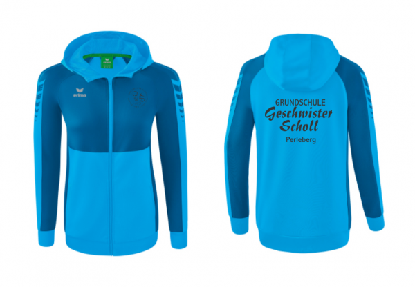 Geschwister Scholl GS Perleberg Six Wings Trainingsjacke mit Kapuze Damen