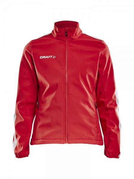 NW Craft PC SOFTSHELL JACKET W bright red