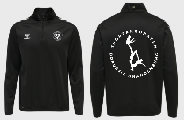 Sportakrobatik Borussia HALF ZIP POLY SWEAT